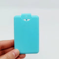 Stock Custom Made Pocket Spray Bottle Credit Card Perfume Bottle 20ml Sanitizer Empty Card Plastic Fine Mist Spray Bottle
