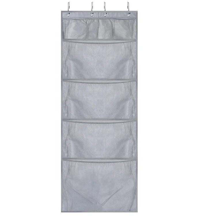 3+4 Large Capacity Pockets Door Hanging Stuffed Animal Storage Organizer Closet