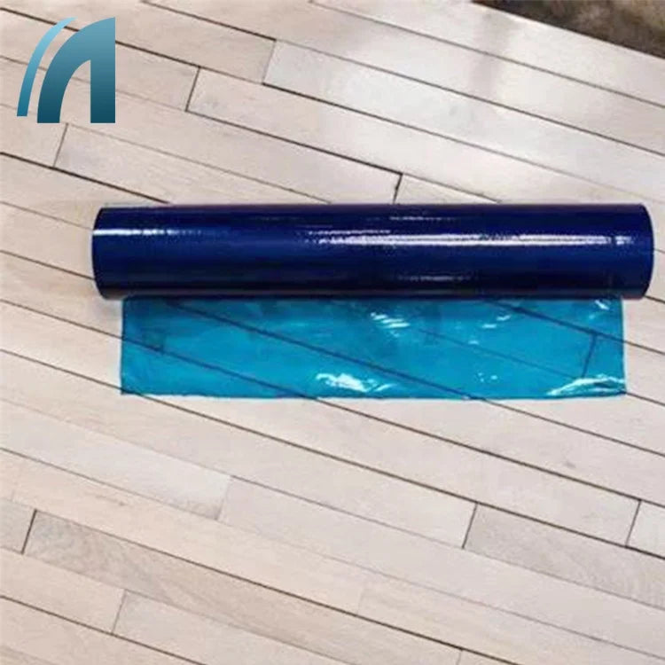 Wholesale Customized Soft Moisture Proof Temporary Anti Scratch PE Plastic Adhesive Protection Films for Wood