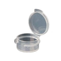Flip Top Jars Plastic Jars with Hinged Lids Concentrate Cosmetic Containers Cosmetic Packing Avantis Packaging 1ml 3ml 5ml 10ml