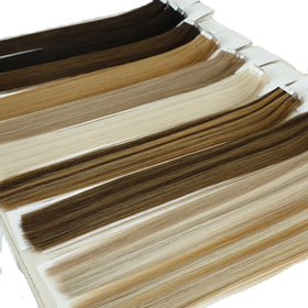 LeShine New Double Drawn Russian Extensions Tape in Extensions Human Hair