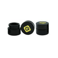 Empty 5g 5ml Small  UV Black Small Glass Jars  D888