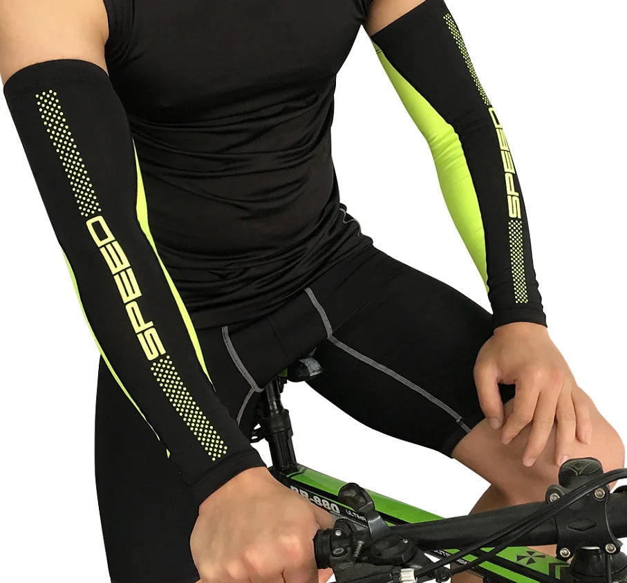 New Unisex Outdoor Sports Arm Warmer Compression Sleeve Basketball Cycling Running UV Protection Golf Volleyball Arm Sleeve
