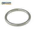 Wholesale 316/304 Customizable Stainless Steel Accessories Hardware Products Round Ring