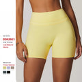 Custom  High Elastic Tight Quick Drying Yoga Shorts High Waist Scrunch Butt Lifting Running Fitness Sports Yoga Shorts for Women