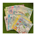 Cute Cartoon Plastic Zipper Self Sealing Food Bag Dried Fruit Tea Candy Cookies Snowflake Crisp Packaging Bag