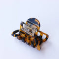 Wholesale 5.5cm Fashion Pumpkin Shape Acrylic Plastic Acetate Octopus Hair Claws Clips for Women
