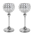 HOT Crystal Tealight Candle Holders Candle Holders Table Centerpieces for Wedding Home Decor Thanksgiving Christmas Decorations
