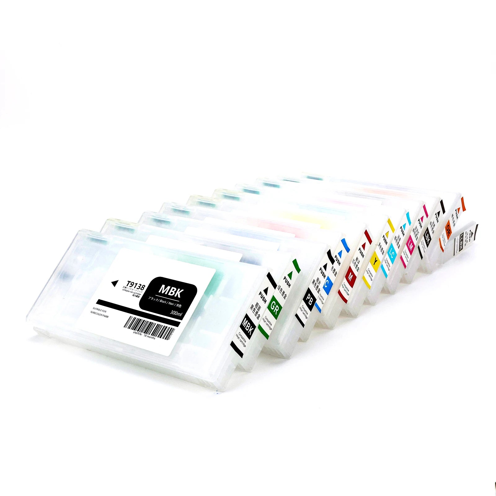 280ml T9131-t913b Refillable Ink Cartridge With One Time Use Chip Surecolor P5000 Ink Cartridge for Epson Sc-p5000 Printer