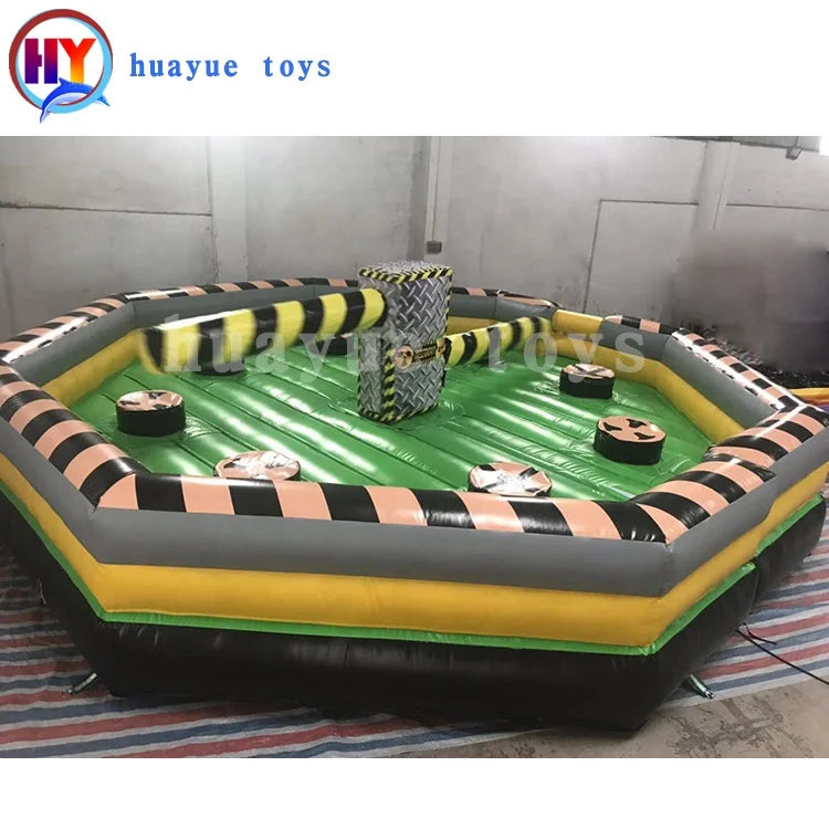 Large Inflatable Fighting Game Sport Game Interactive Games Wipeout for Sale