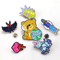 Metal Crafts Design Your Own Manufacture Enamel Pins Custom Name Badges Mascot Promotional Gifts Products