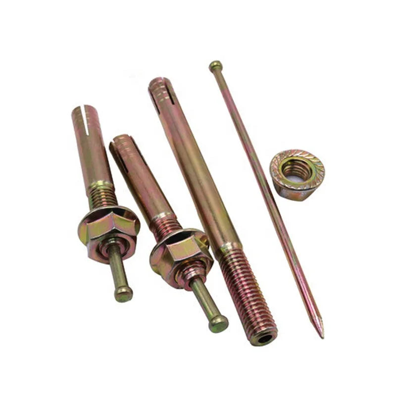 High Strength m18 M20 Strike Metal Steel Hammer Nails Gecko Expansion Concrete Hit Anchor