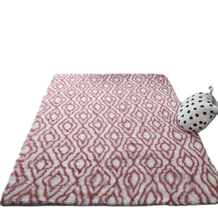 2025 Long Pile Luxury  Fireproof Fluffy rug Polyester Modern Designs Soft Shaggy Carpet For House