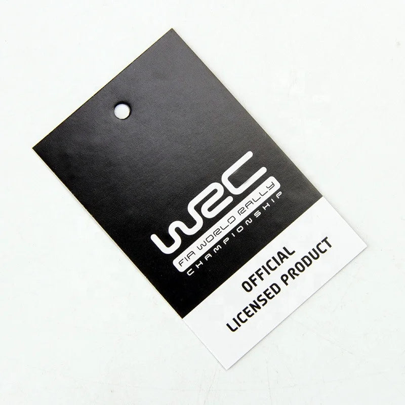 Custom Printed Paper Hang Tags for Garment Shoes Bags-Eco-Friendly Washable Custom Color & Shape