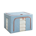 Rectangular Foldable Steel Frame Clothing Storage Box Window Drawer Type Fabric Organizer