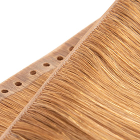 The Best Hair Vendors European Pu Skin Weft Twin Tab Weft Double Drawn Silicone Micro Weft Nano Bead Human Hair Extensions
