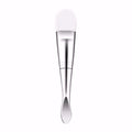 2023 New Double-Head Soft Silicone Mask Brush Beauty Tools for Facial Mud Mask Applicator Dual-Use with Bag Packaging