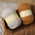 Top Fashion 3mm Solid Color 100% Natural Wool Crochet Yarn