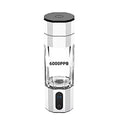 Moneng 6000PPB H2 Electric Portable Hydrogen Water Cup Generator Inhaler Rich Hydrogen Water Bottle Featuring SPE/PEM Water