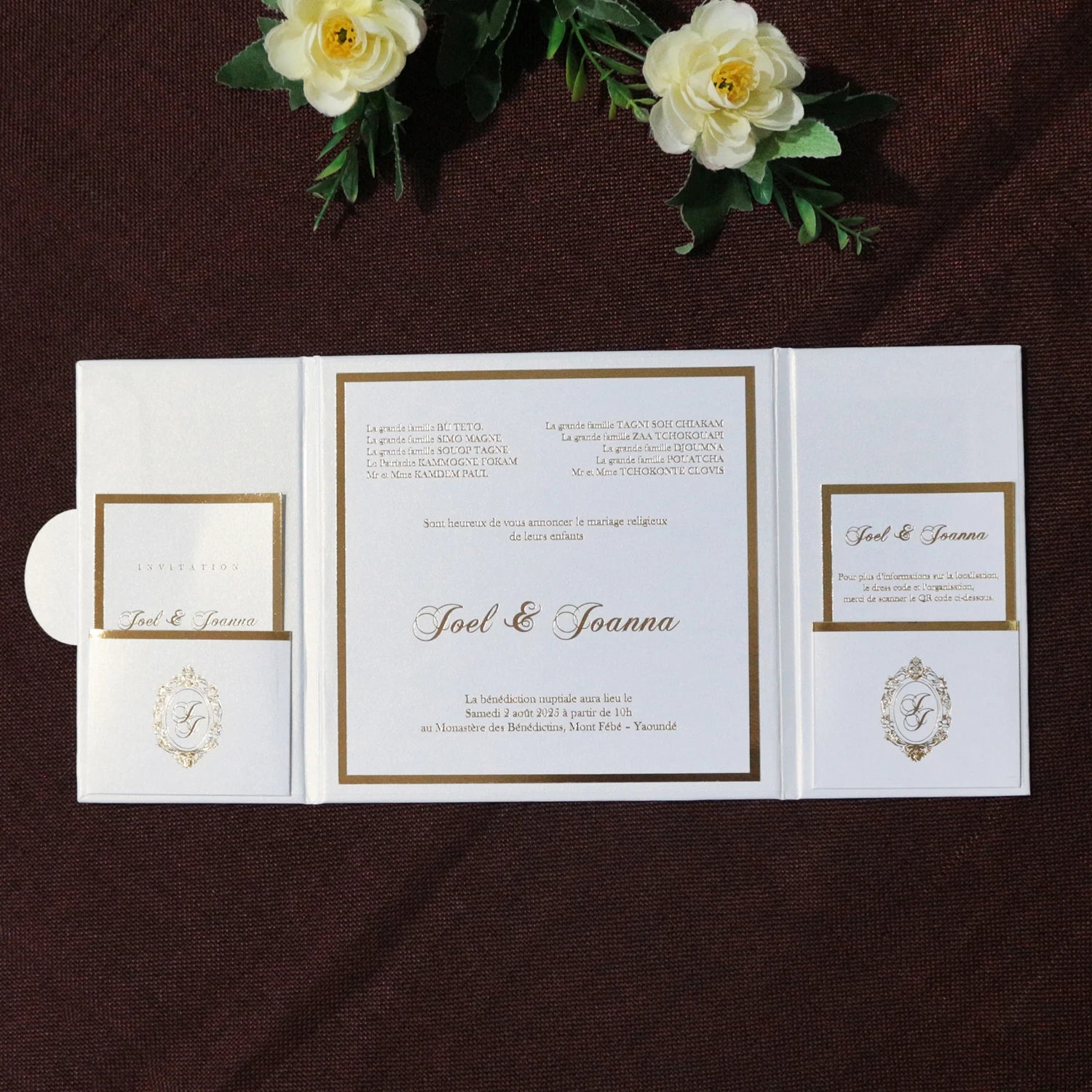 New Arrival Creative Hardcover Invitation Folio From Wedding Card Supplier Carte Dinvitation De Mariage