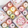 Melao Instock Wholesale Gift Set 110g 6 Shower Bombs Fizzy Kids Surprise Bath Bomb with Toy Inside MegaBDM