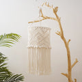 Modern Nordic Handmade Macrame Cotton Rope Lampshade