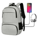 Custom Logo Business Laptop Bag Large Travel Bag Cooler Backpack with USB Port and Headphone Jack