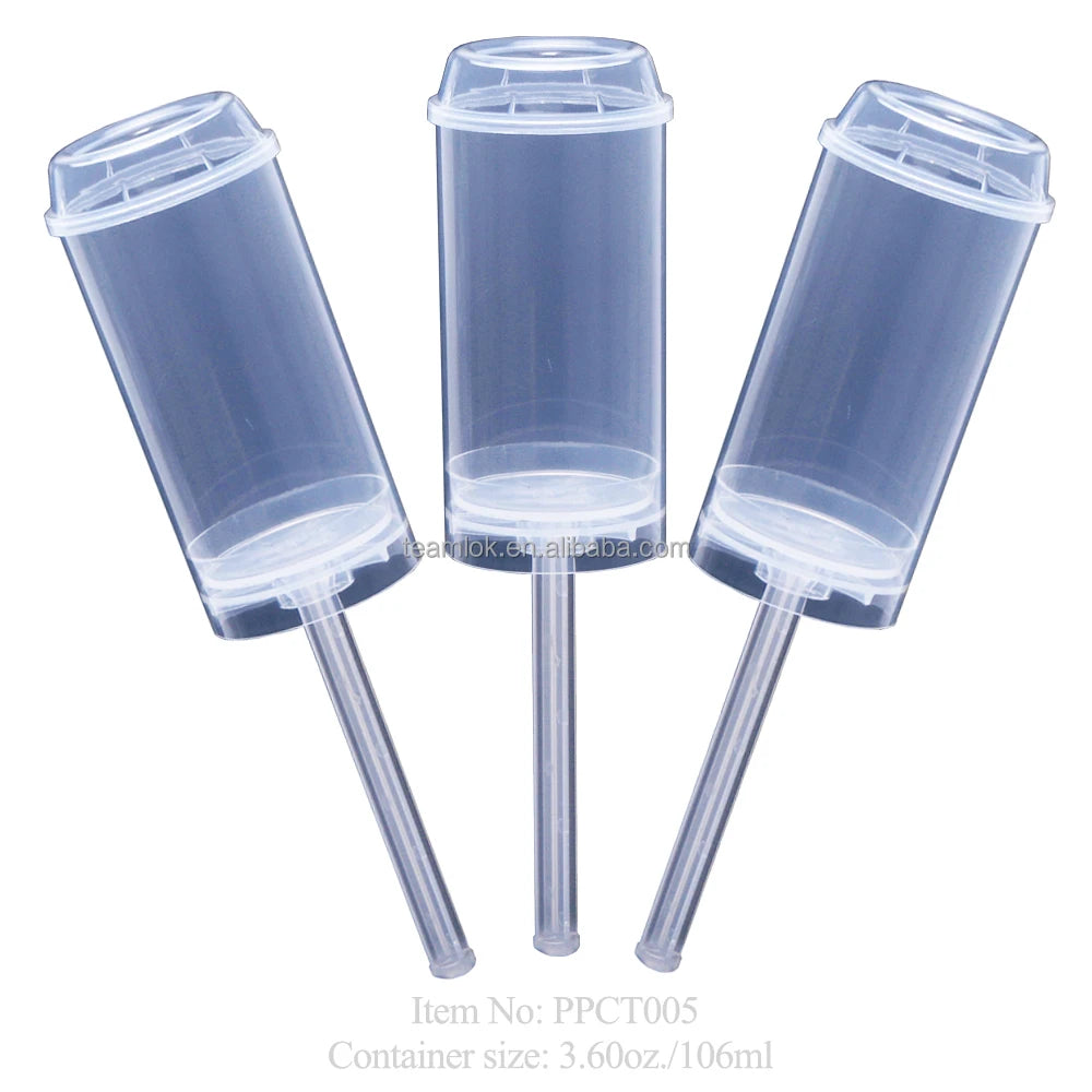 Cake Push up Pop Shooter PPCT005| Wholesale Food Grade Plastic Cake Push Pops|ice Cream Push Pop Plastic Container 106ml/3.60oz
