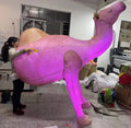 Ramadan Inflatable Animal Walking Blow up Led Lighting Camel Mascot Inflatable Camel Costume for Parade Event