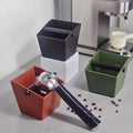 Noise-Reducing Splash-Preventing Features Coffee Grounds Container Coffee Knock Box for Professional Use