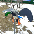 Hitop Hot Sale Electric Flying Spinning Wing Duck Mallard Shell Decoys Duck Hunting