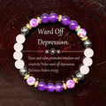 Balancing Chakra Energy Bracelet for Women Men Handmade Beaded Bracelet Homeopathic Peace and Tranquility Promotes Intuition