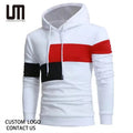 Liu Ming Clearance Sales Custom Logo Men s Clothes Hoodies Pullover Sportswear Running Tracksuit Patchwork Sweatshirts