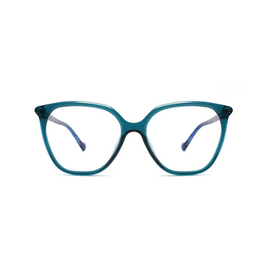 Injection Molded Sheet Metal Thick Frame Slanted Biking Sunglasses Handmade Acetate