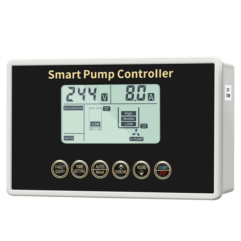 0.75kw to 22kw 230V 400V Intelligent Duplex Water Pump Control Split Panel for Double Pump Control