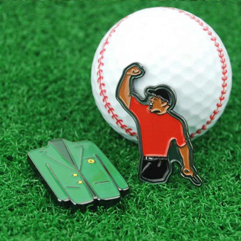Factory Custom Golf Ball Marker Wholesale Golf Accessory Custom Logo Golf Ball Marker Metal