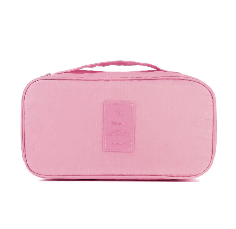 Factory New Design Waterproof Underwear Bag with Inner Bag Cosmetic Makeup Bag Portable for Lady Travel Outdoors