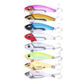 Wholesale VIB027 5cm 7g Artificial Vibration Baits Metal Blade VIB Fishing Lures