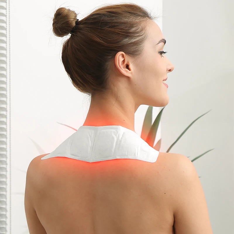 Customizable Air Activated Disposable Neck Heat Patch for Shoulder Pain Relief