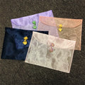 Customize Luxurious Organza Sheer Envelope Pouch Elegant Organza Envelope Pouch Bag Dress Packaging Bag