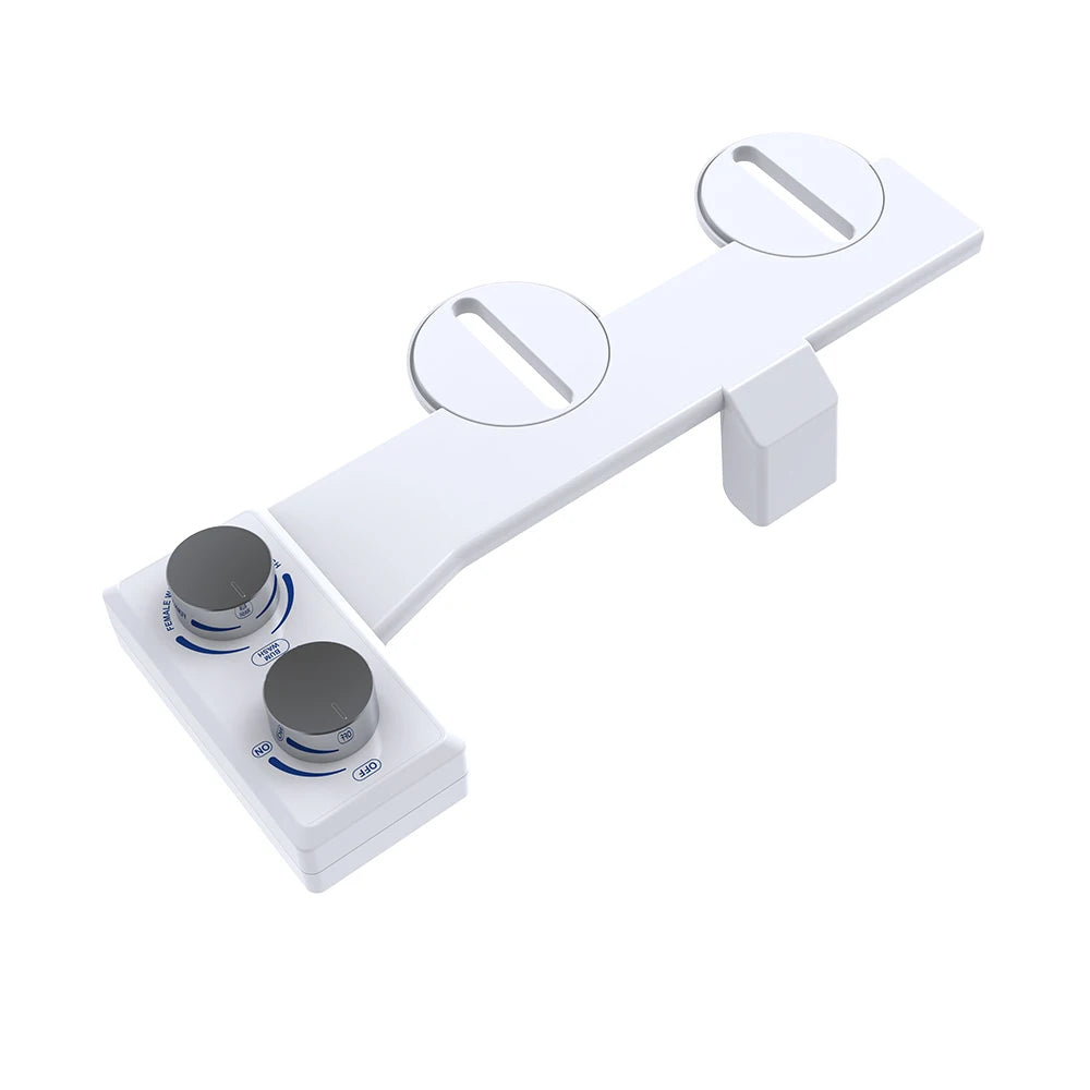 Double Nozzle Bathing Basin Toilet Seat Self Cleaning Spray. Non Electric Mechanical Sprayer for Hotel Hot and Cold Water