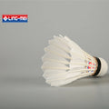 Good Quality Goose Feather Lingmei 70 Pro Badminton Birdie 12-Pack Professional Badminton Shuttlecocks White Goose Feather for Competitions