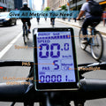 Compact Electronic Aluminum Alloy Road Bike Cycling Computer LCD Display IP65 Waterproof USB Rechargeable Speed Distance Trip