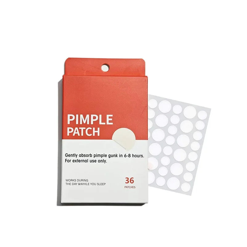 Face Care Pimple Patch Hysent 36 Dots Factory Stock Custom Transparent Invisible Hydrocolloid Acne Patch Bulk Pimple Patches