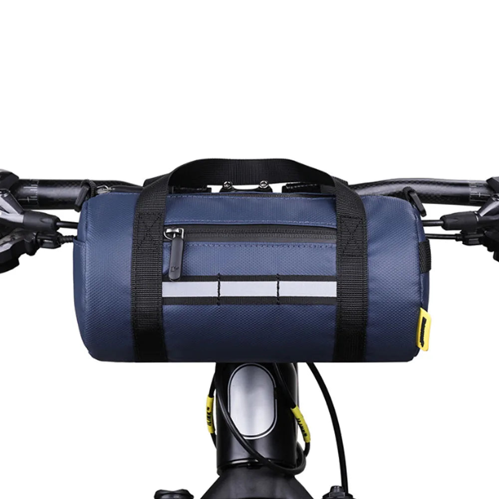 Bike Handlebar Bag Bicycle Front Storage Bag Handbag with Shoulder Strap for Road Mountain Bike Cycling