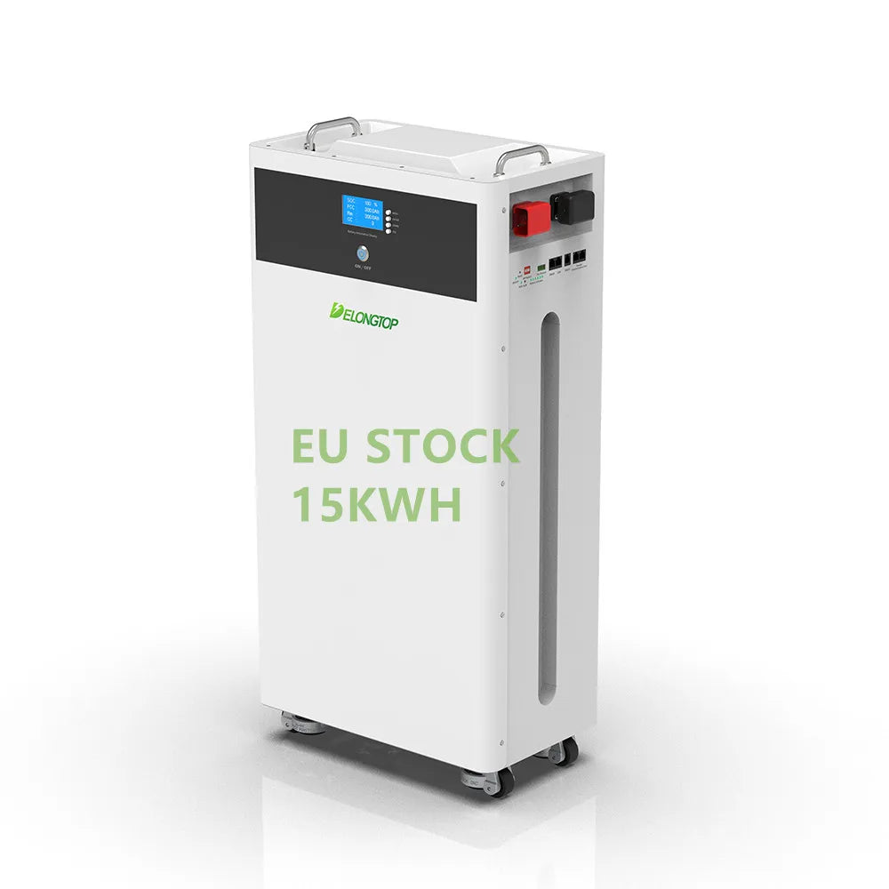 DDP 2-7 Days EU LiFePO4 Battery in Poland Stock 51.2V 314AH 16KWH 48V 300AH 15KWH Home Lithium Ion Solar Battery Pack