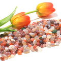 Wholesale Natural Yanyuan Agate Chips Healing Tumbled Stones Chips Gravels for Fengshui Decoration