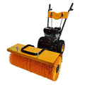 Power Broom Turf Brush Combing Sweeper Machine for Efficient Artificial Grass Grooming and Snow-Covered Ground Cleaning