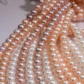 1-3A White Freshwater Pearls 2-10mm Natural Loose Pearls for Western Romantic Style Necklaces