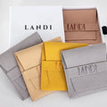 Fashion Earring Ring Jewelry Packaging Bag Pouches Microfiber Envelope Flap Jewelry Pouch with Custom Logo